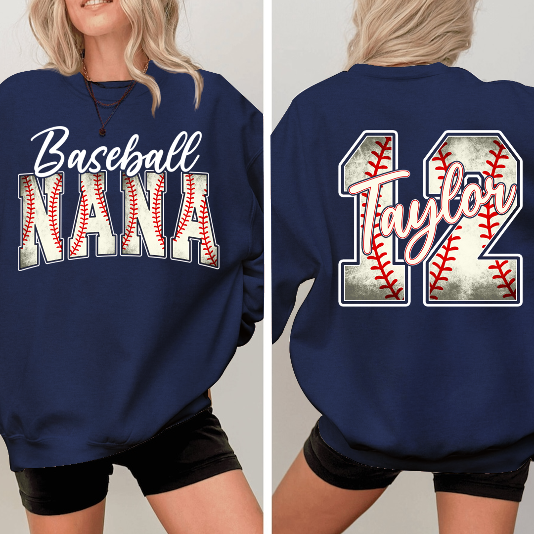 Personalized baseball Nana, Custom Baseball For Give Grandma And Kids