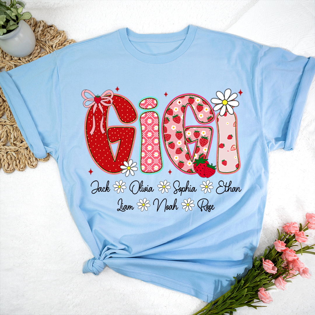 Personalized Sweet Summer, Custom Gigi And Kids For Family Gifts