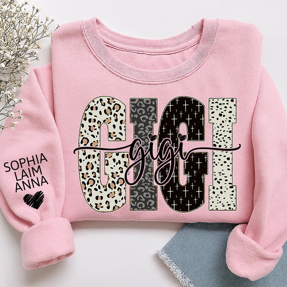 Bible Style Design, Custom Gift For Gigi And Her Grandchildren