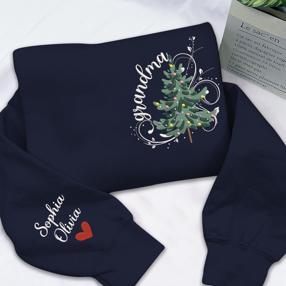 Christmas Gnome Embroidery For Gift Grandma And Kids