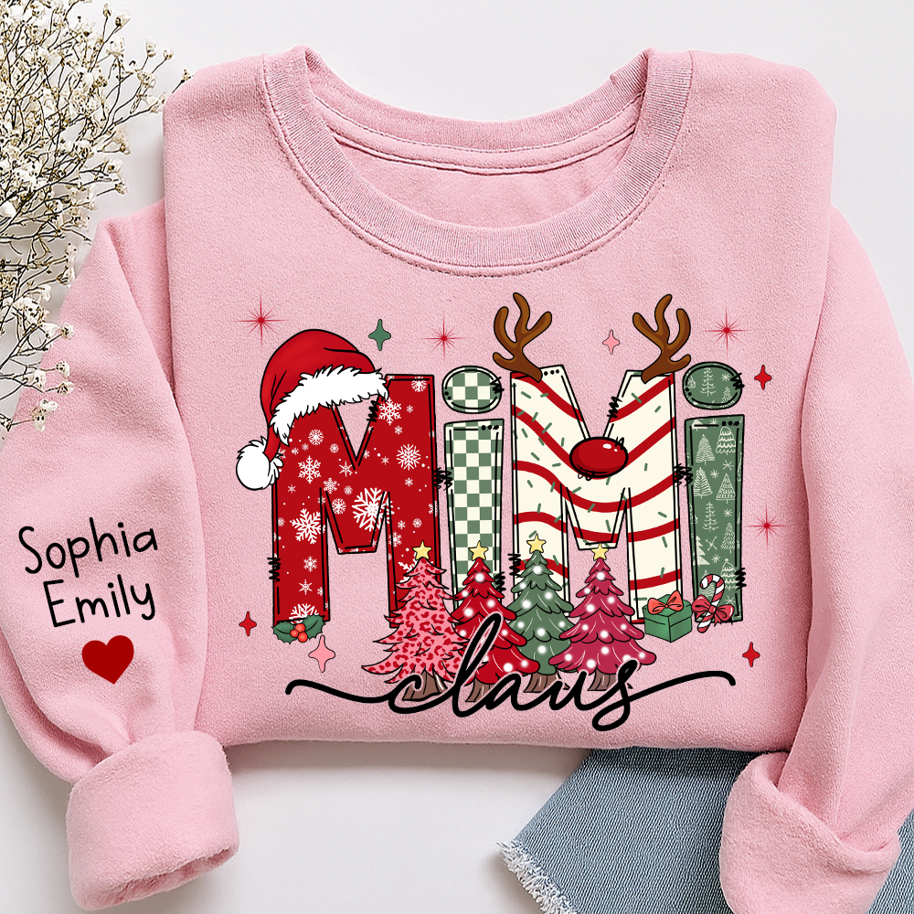Personalized Christmas Grandma, Tree Christmas For Grandma, Gift Gigi And Kids