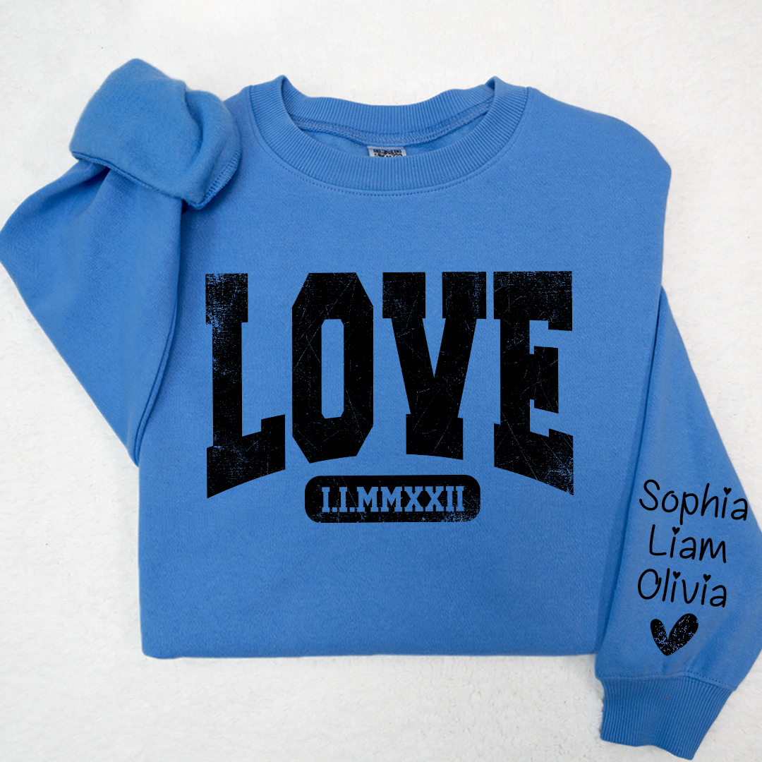 Love Valentine's Day Custom Grandma And Kids LTP01