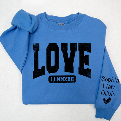 Love Valentine's Day Custom Grandma And Kids LTP01