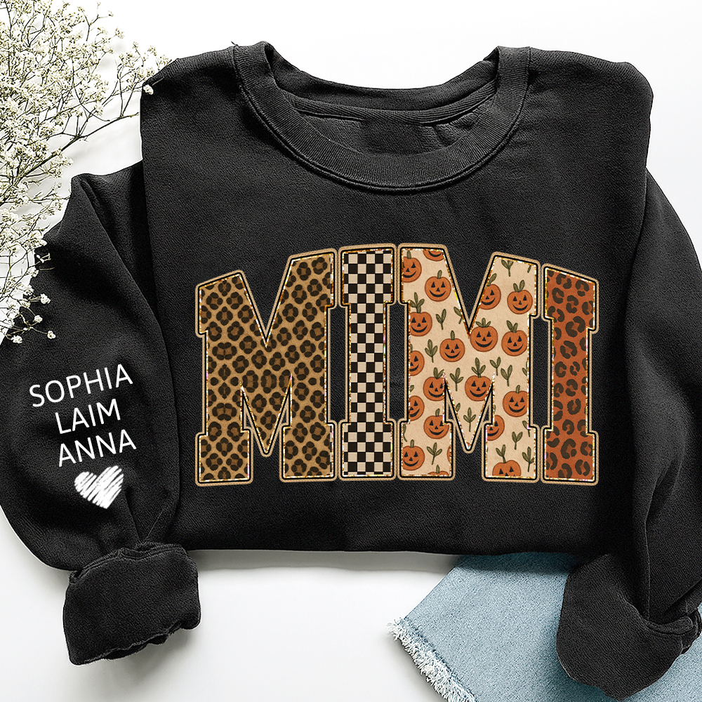 Custom Bible Leopard Print Mimi Gifts for Grandma and Kids