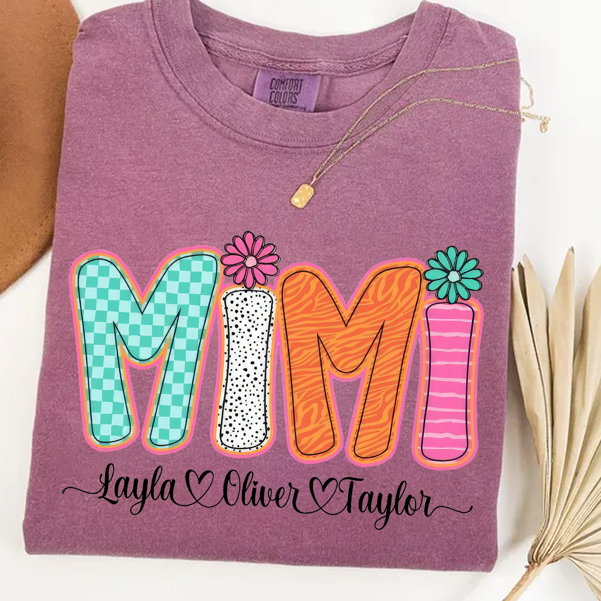 Comfort Colors® Mimi Summer With Grandkids 2025 Shirt