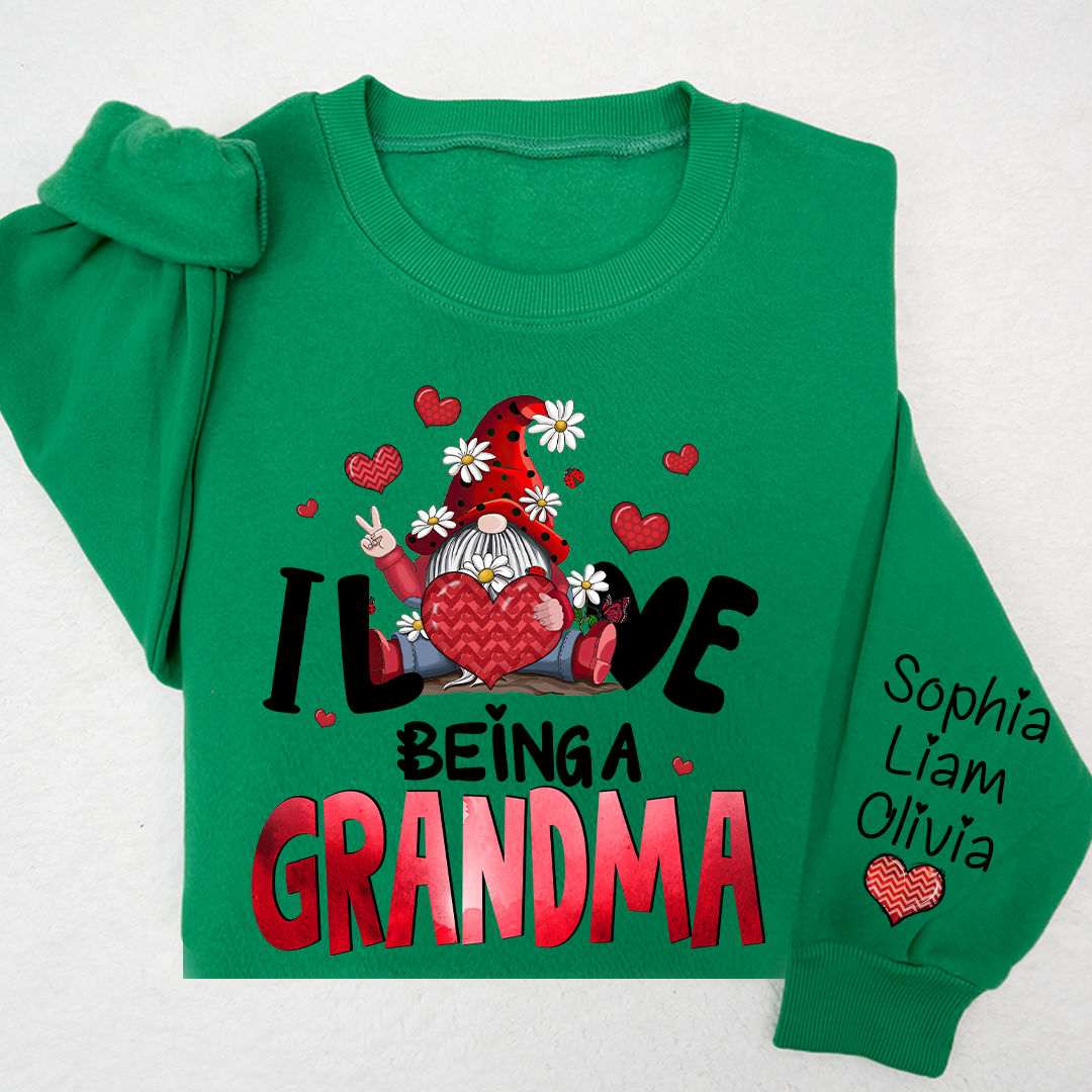 Valentine I Love Being A Grandma And Kids LTP01