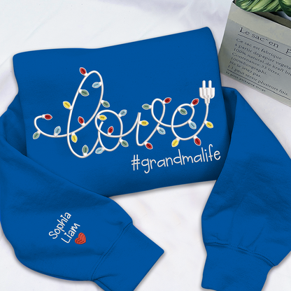 Christmas Love Shirt, Christmas Gift Sweatshirt Funny, Give For Grandma And Kids