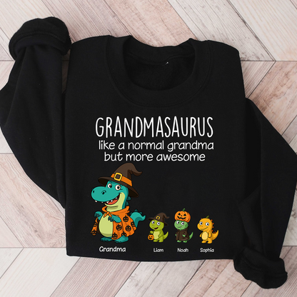 Saurus Pumkin Halloween Custom Nick Name, Gifts For Grandma And Kids