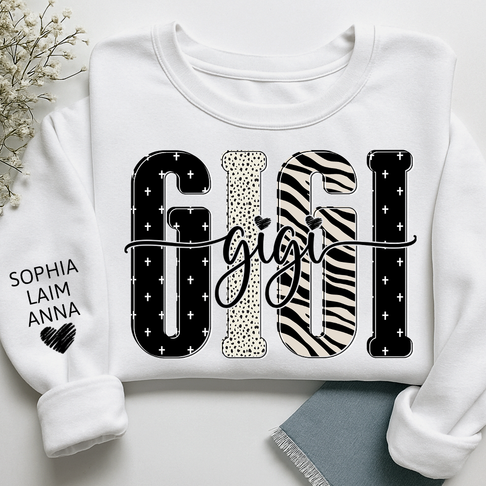 Bible Style Design, Faith Sublimation Customized Gigi Gifts for Grandma And Kids