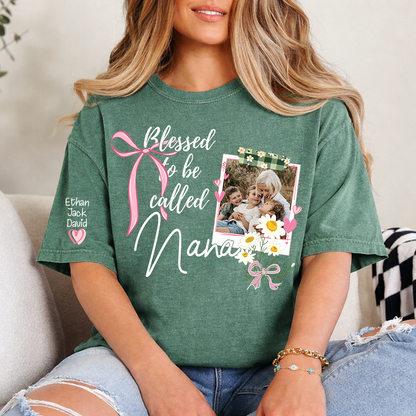 Custom Mother's Day Design Blessed To Be Called, Grandma Plant Seeds Of Love For Gift Nana And Kids