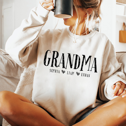 Personalized Nickname Grandma And Kids Names 2025