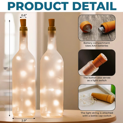 Custom Together Feels Like Home Love Quote, Bottle Lamp Personalized Gift for Husband Wife Bottle Lamp