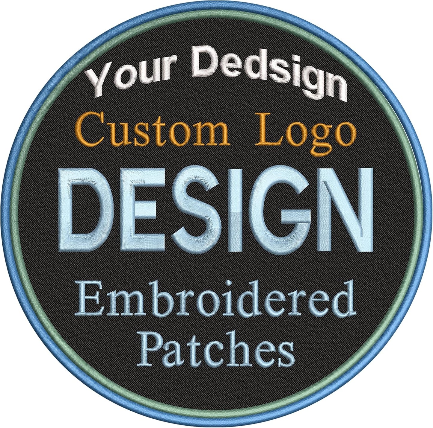 Customized Logo Patches Embroidered, Custom Embroidered Patch, Iron On Name Patch, Custom Iron On Patches