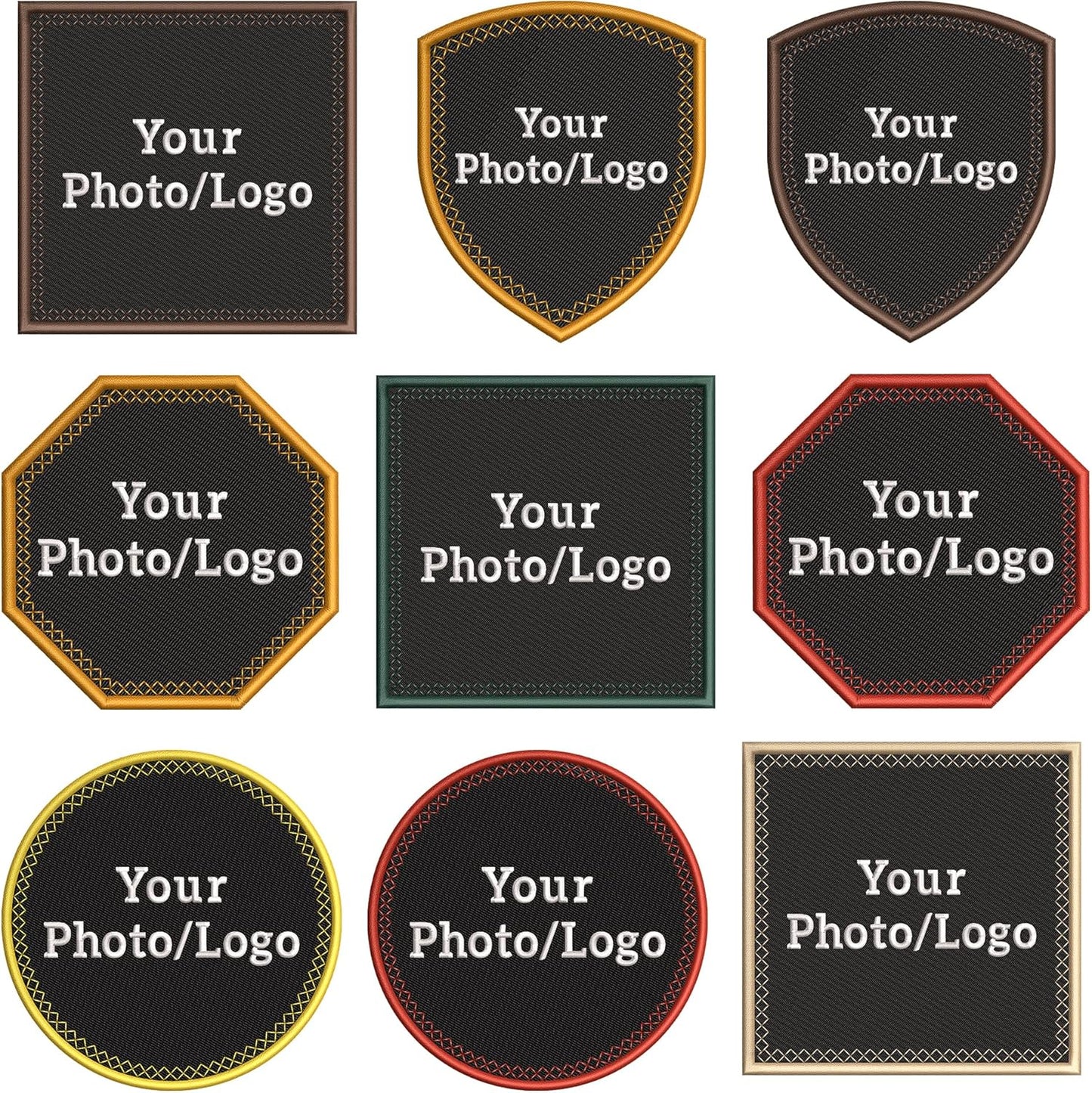 Custom Embroidered & Printed Logo Patches – Personalized Iron-On, Sew-On & Hook & Loop for Clothing, Hats, Backpacks