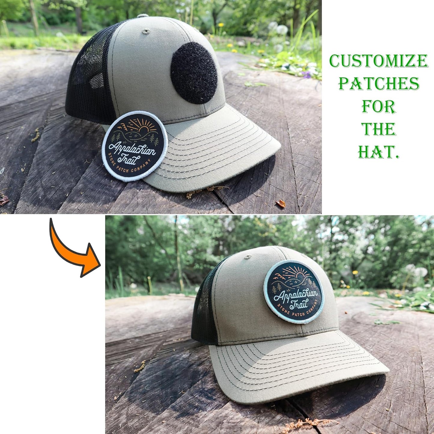 Custom Embroidered Rectangle Patches – Personalized Iron-On/Sew-On Hook & Loop for Clothing, Backpacks, Hats