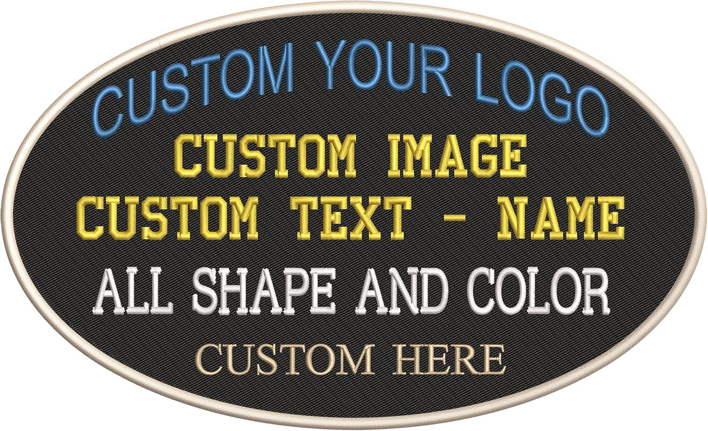 Customized Logo Patches Embroidered, Custom Embroidered Patch, Iron On Name Patch, Custom Iron On Patches