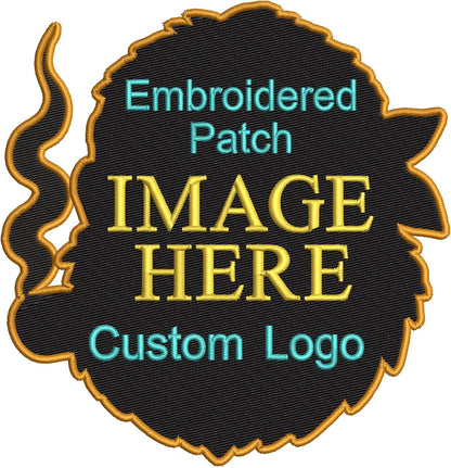 Custom Embroidered Rectangle Patches – Personalized Iron-On/Sew-On Hook & Loop for Clothing, Backpacks, Hats