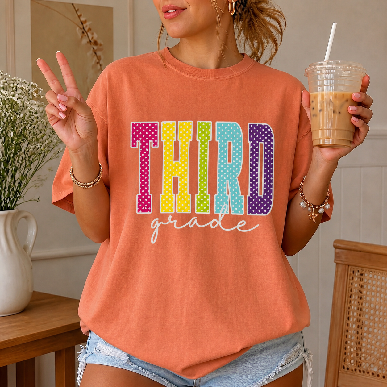 Personalized Custom Grade T-Shirt – Add Your Grade Tee