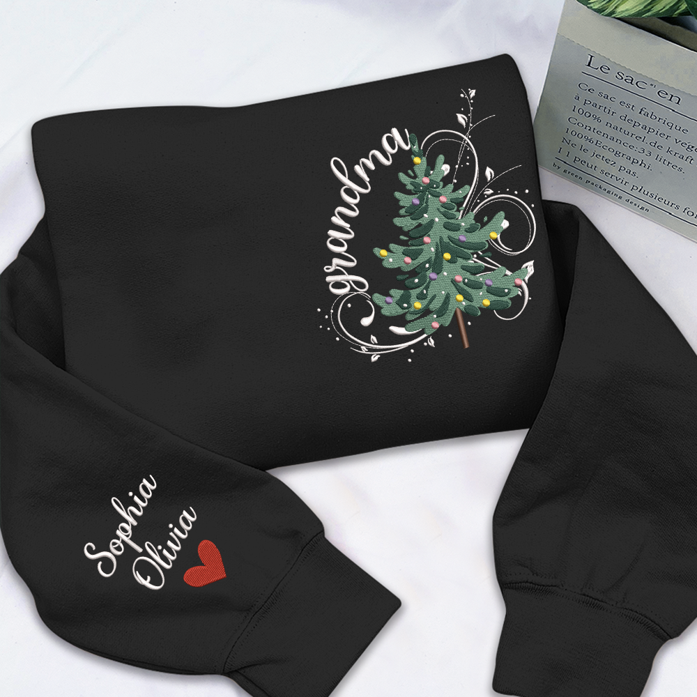 Christmas Gnome Embroidery For Gift Grandma And Kids