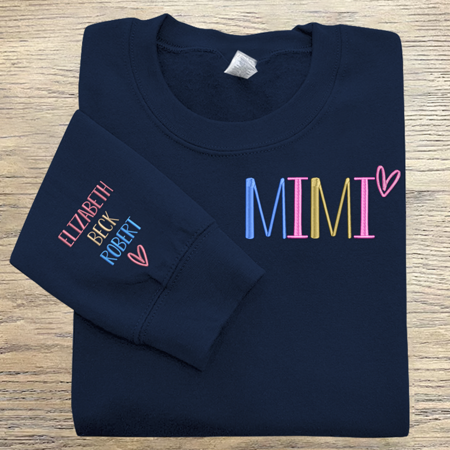 Embroidered Grandma Trend 2024 Sweatshirt