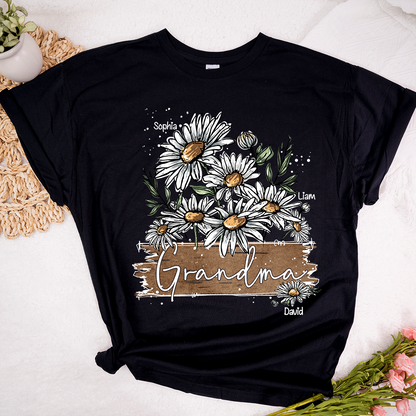 Daisy Wildflowers Grandma And Kids LTP01