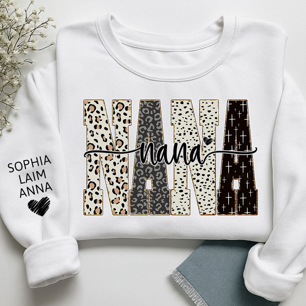 Bible Style Design, Custom Gift For Nana And Her Grandchildren