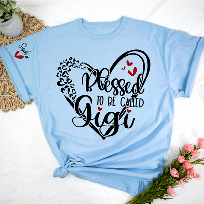 Blessed To Be Call Gigi, Custom Nicknames for Grandma and Kids