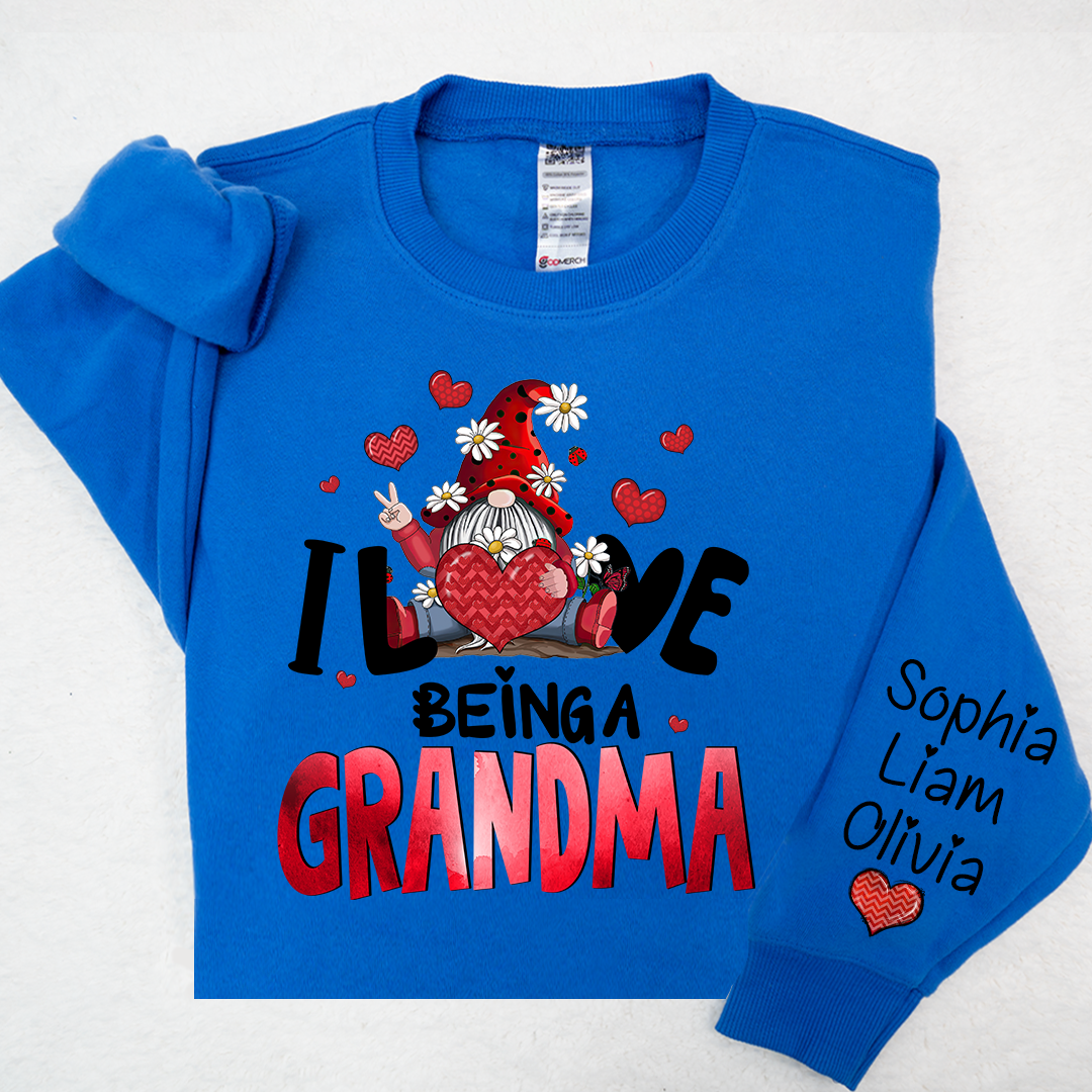 Valentine I Love Being A Grandma And Kids LTP01
