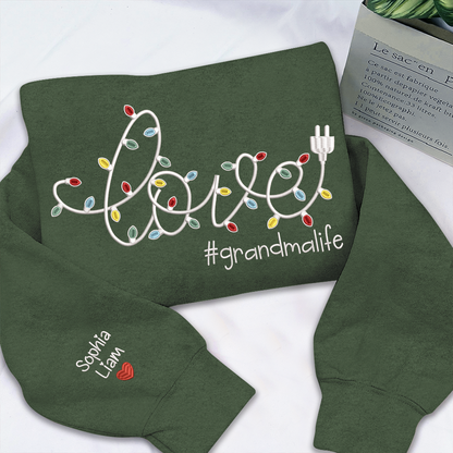 Christmas Love Shirt, Christmas Gift Sweatshirt Funny, Give For Grandma And Kids