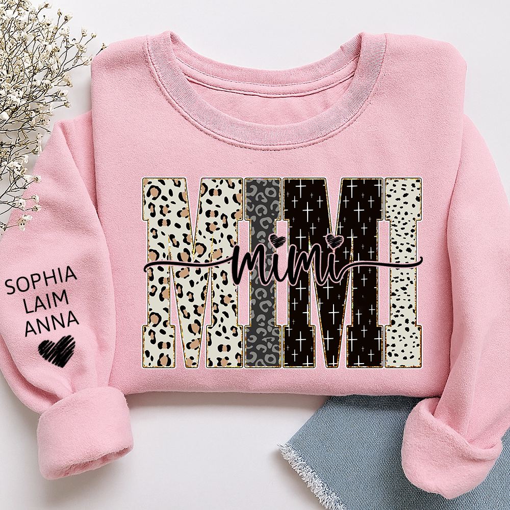 Bible Style Design, Custom Gift For Mimi And Her Grandchildren