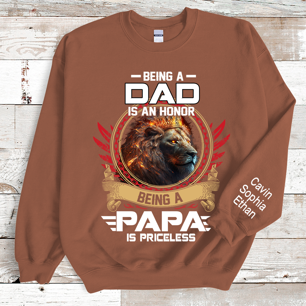 I've Been Called A Lot Of Names In My Life Time But Papa Is Favorite Sweatshirt