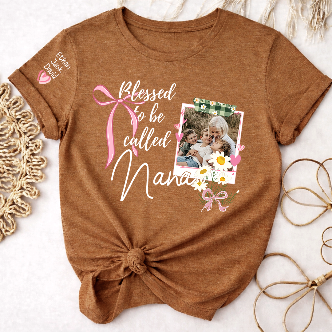Custom Mother's Day Design Blessed To Be Called, Grandma Plant Seeds Of Love For Gift Nana And Kids