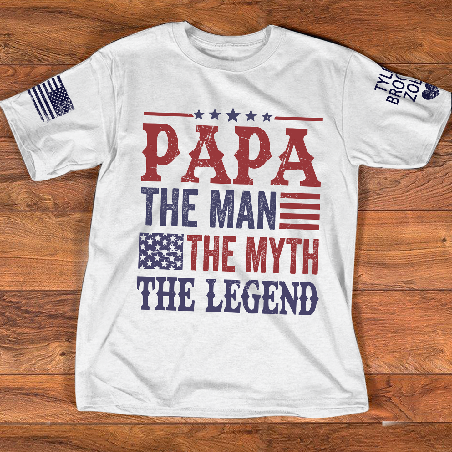Papa The Man The Myth The Legend And Kids ltp