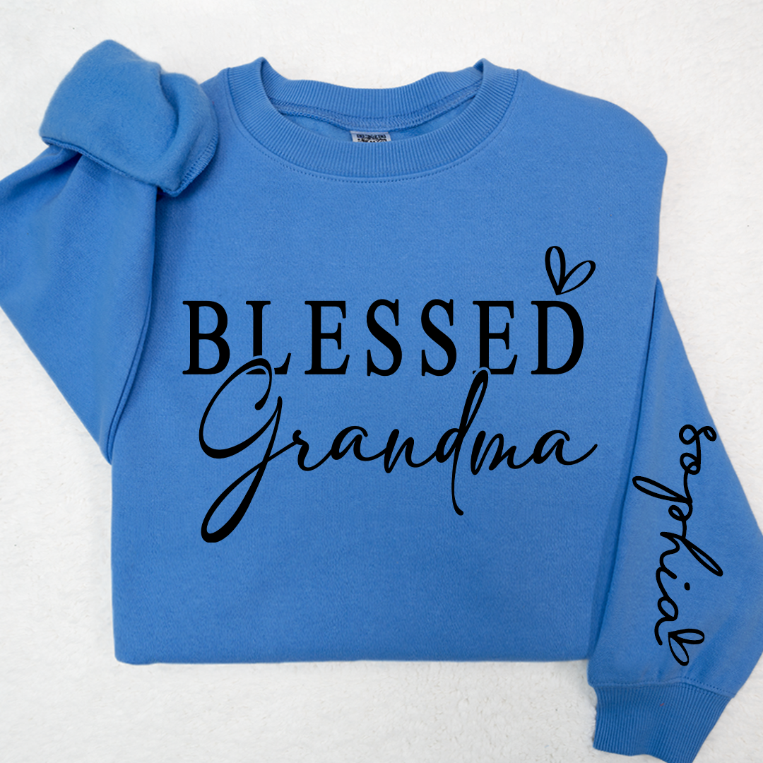 Custom Blessed Grandma And Kids LTP01