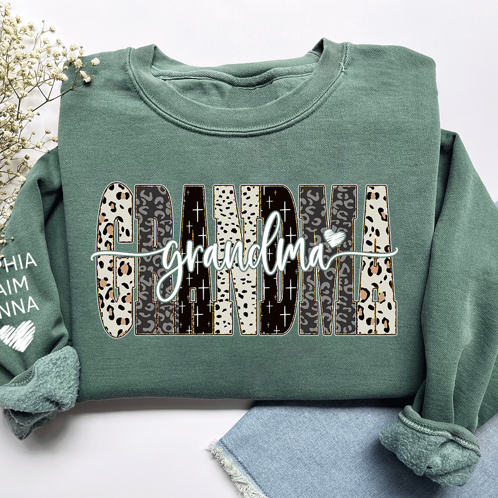 Bible Style Design, Custom Gift For Grandma And Her Grandchildren