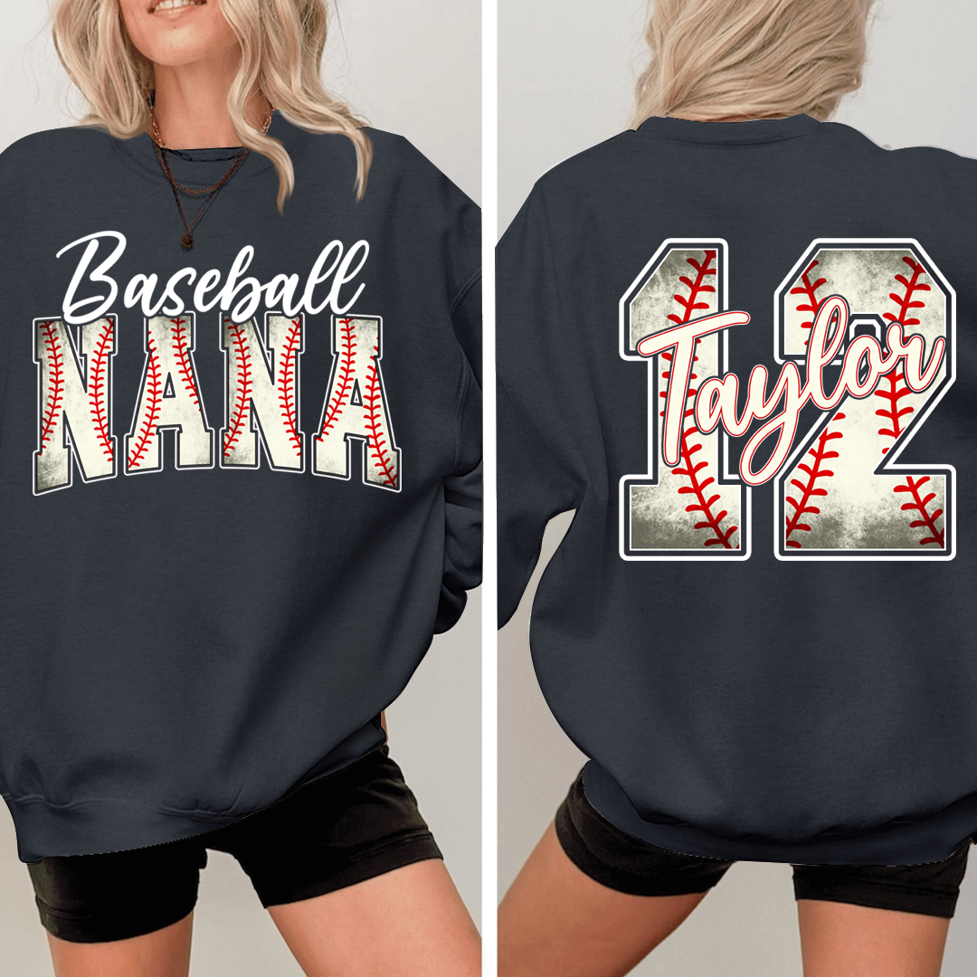 Personalized baseball Nana, Custom Baseball For Give Grandma And Kids