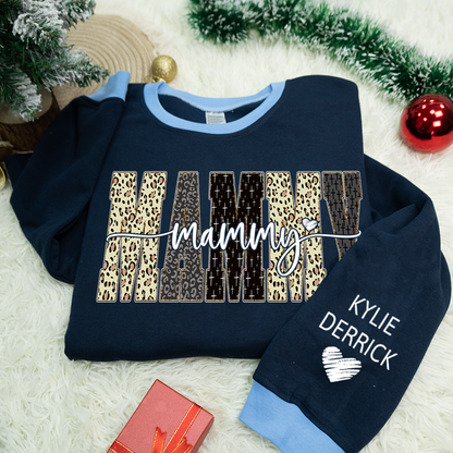 Bible Style Design, Custom Gift For Nana And Grandkids  Sweatshirt MIX