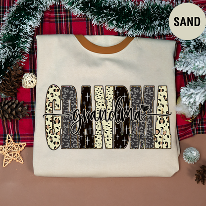 Bible Style Design, Custom Gift For Nana And Grandkids  Sweatshirt MIX