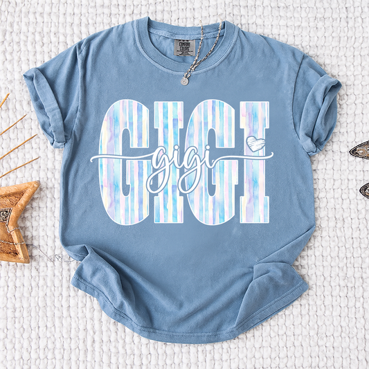 Comfort Colors® Gigi Shirt for Grandma, Summer Grandma Tee, Cute Family Gift for Gigi, Mother's Day Shirt for Grandmother