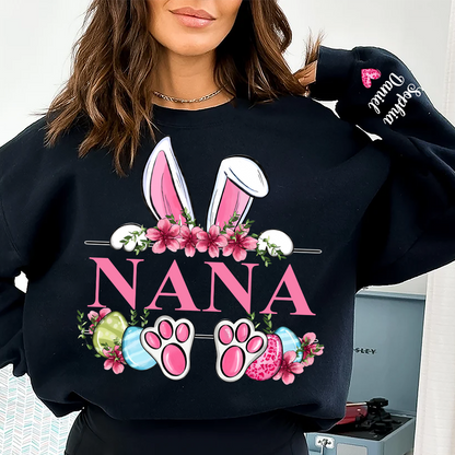Grandma Bunny And Grandkids Easter Days Sweatshirt