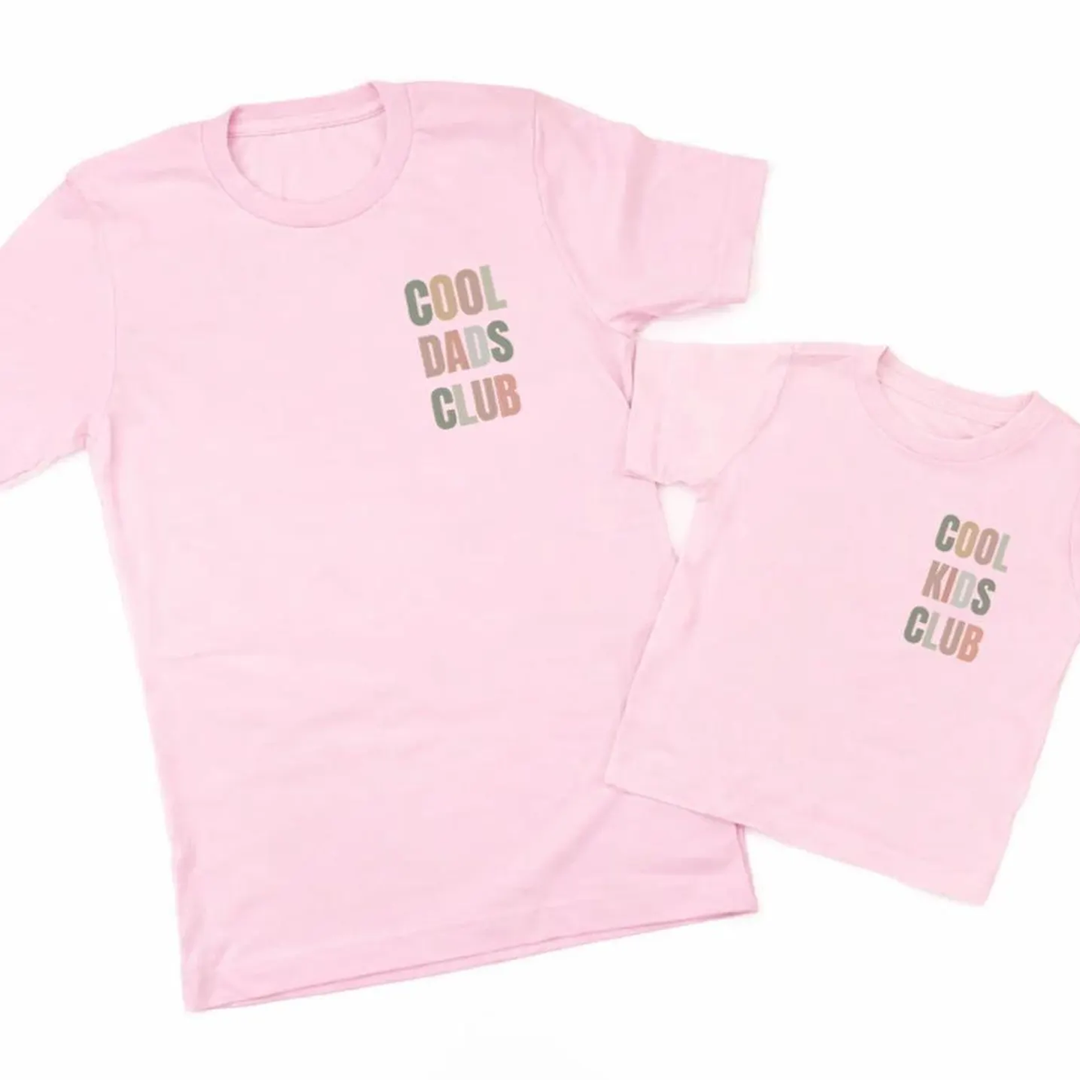 Cool Dads Club Matching Shirts, Dad and Baby Outfit Set, Cool Kids Club Bodysuit, Father’s Day Gift for New Dad