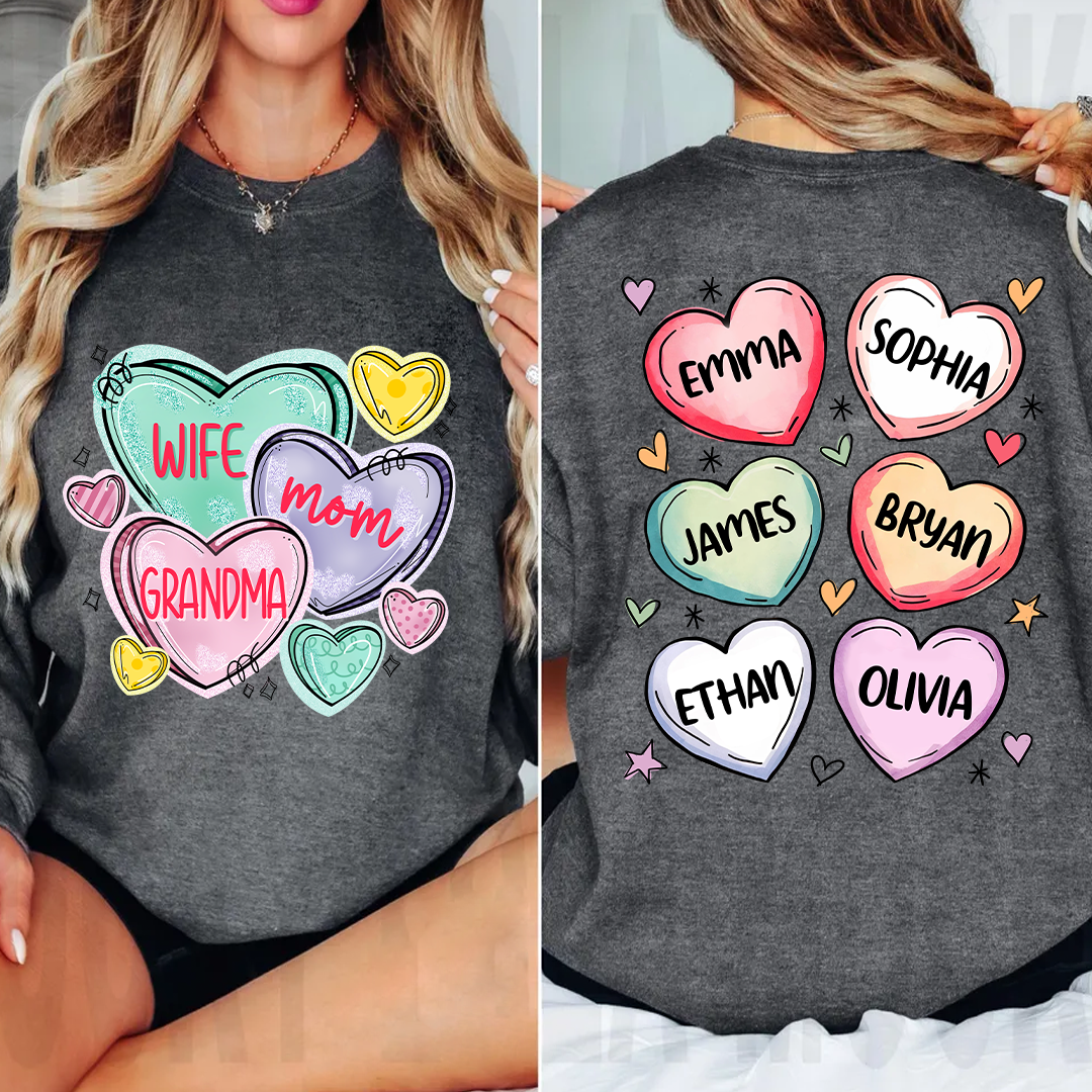 Custom Grandma Sweatshirts Heartwarming Designs for Grandmas Sweatshirt