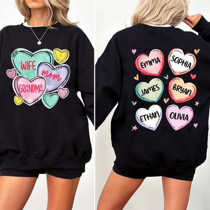 Custom Grandma Sweatshirts Heartwarming Designs for Grandmas Sweatshirt