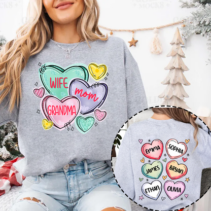 Custom Grandma Sweatshirts Heartwarming Designs for Grandmas Sweatshirt