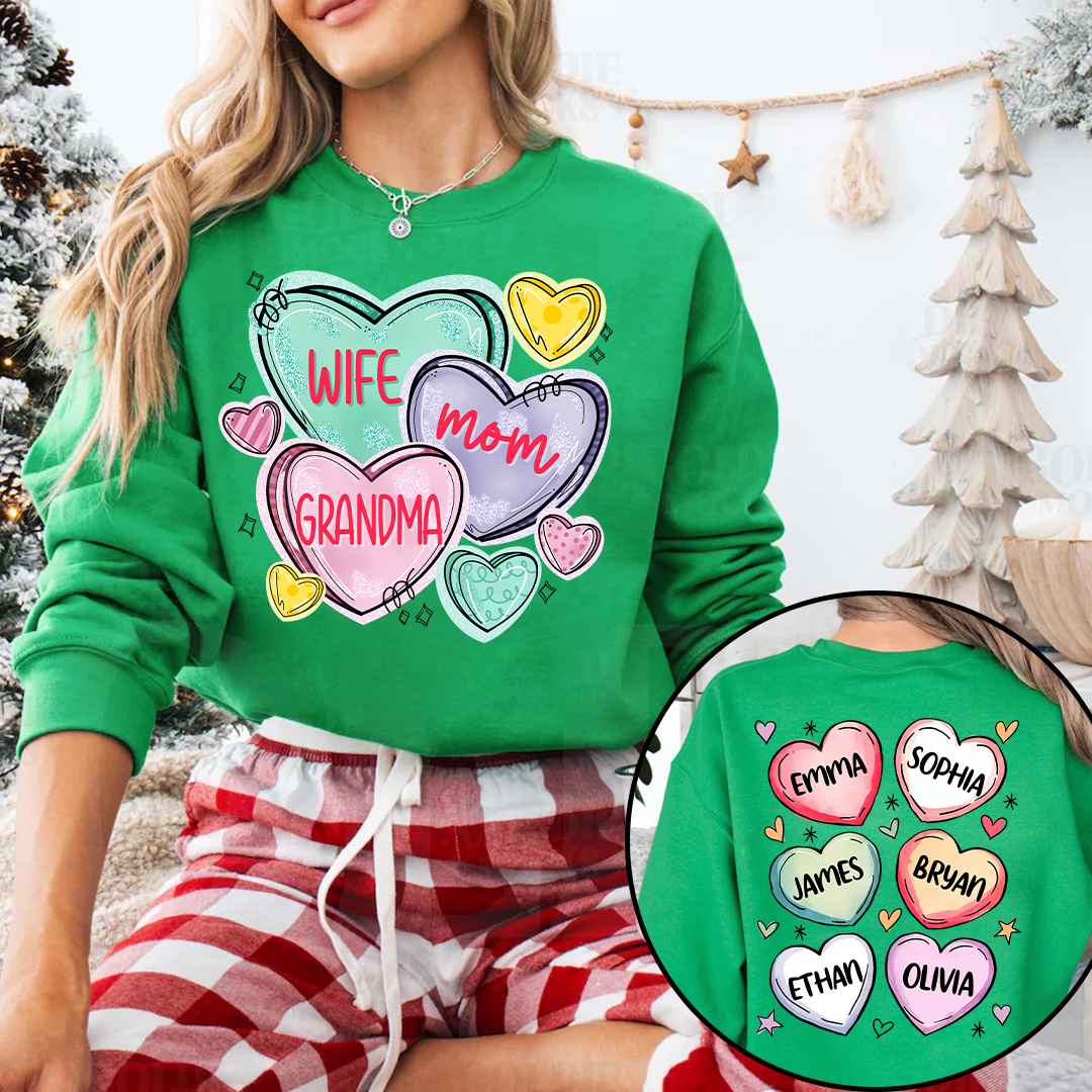 Custom Grandma Sweatshirts Heartwarming Designs for Grandmas Sweatshirt