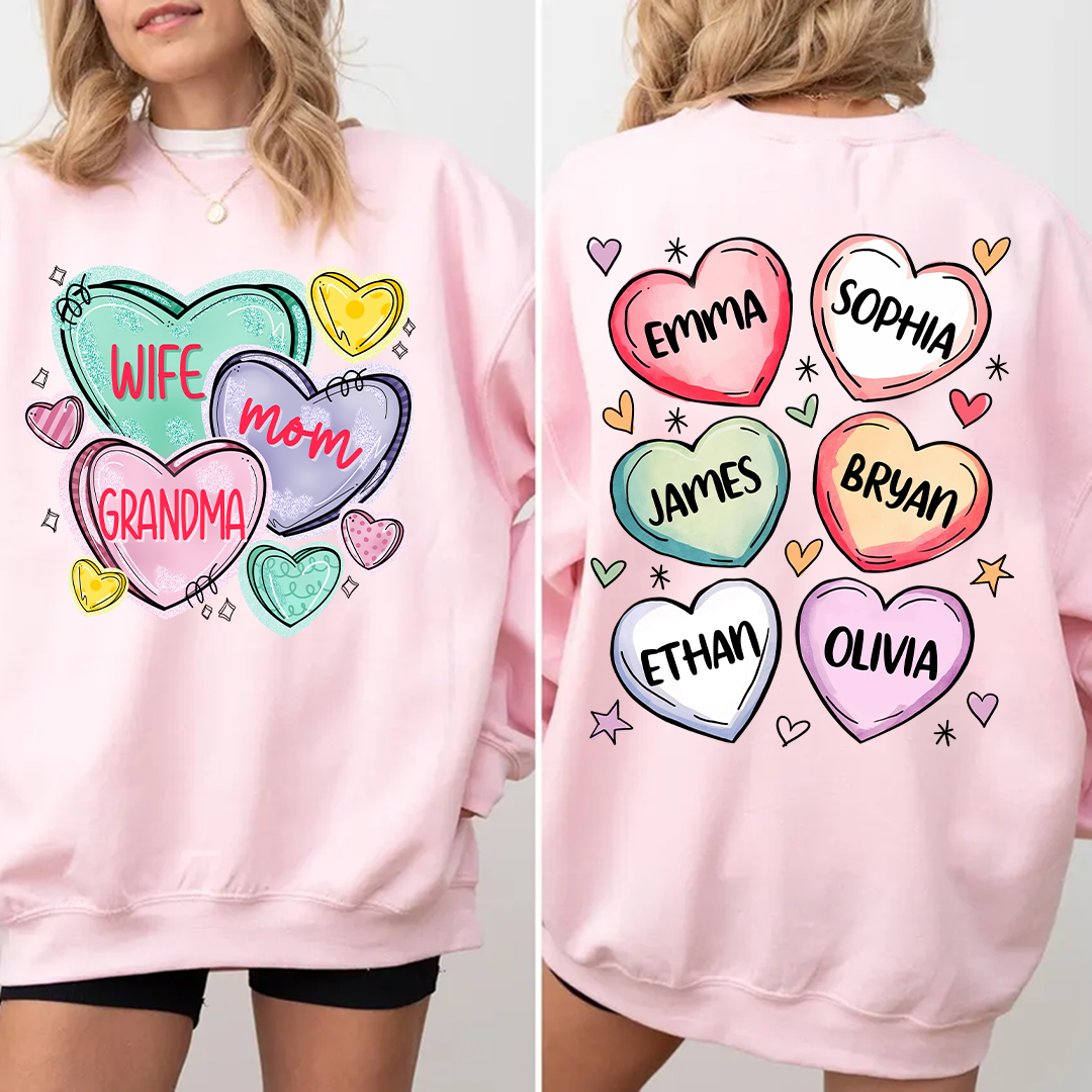 Custom Grandma Sweatshirts Heartwarming Designs for Grandmas Sweatshirt