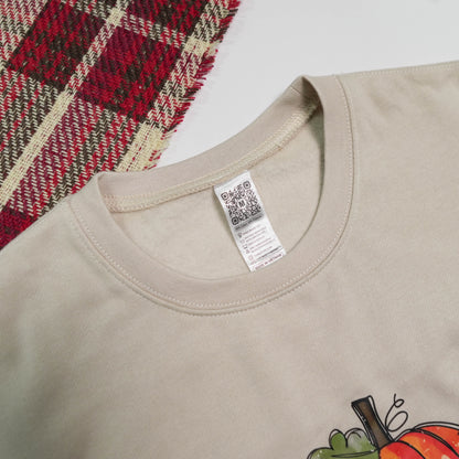 Pumpkin Grandma Est Year And Kids CTH01 Sweatshirt