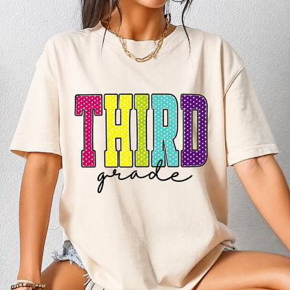 Personalized Custom Grade T-Shirt – Add Your Grade Tee