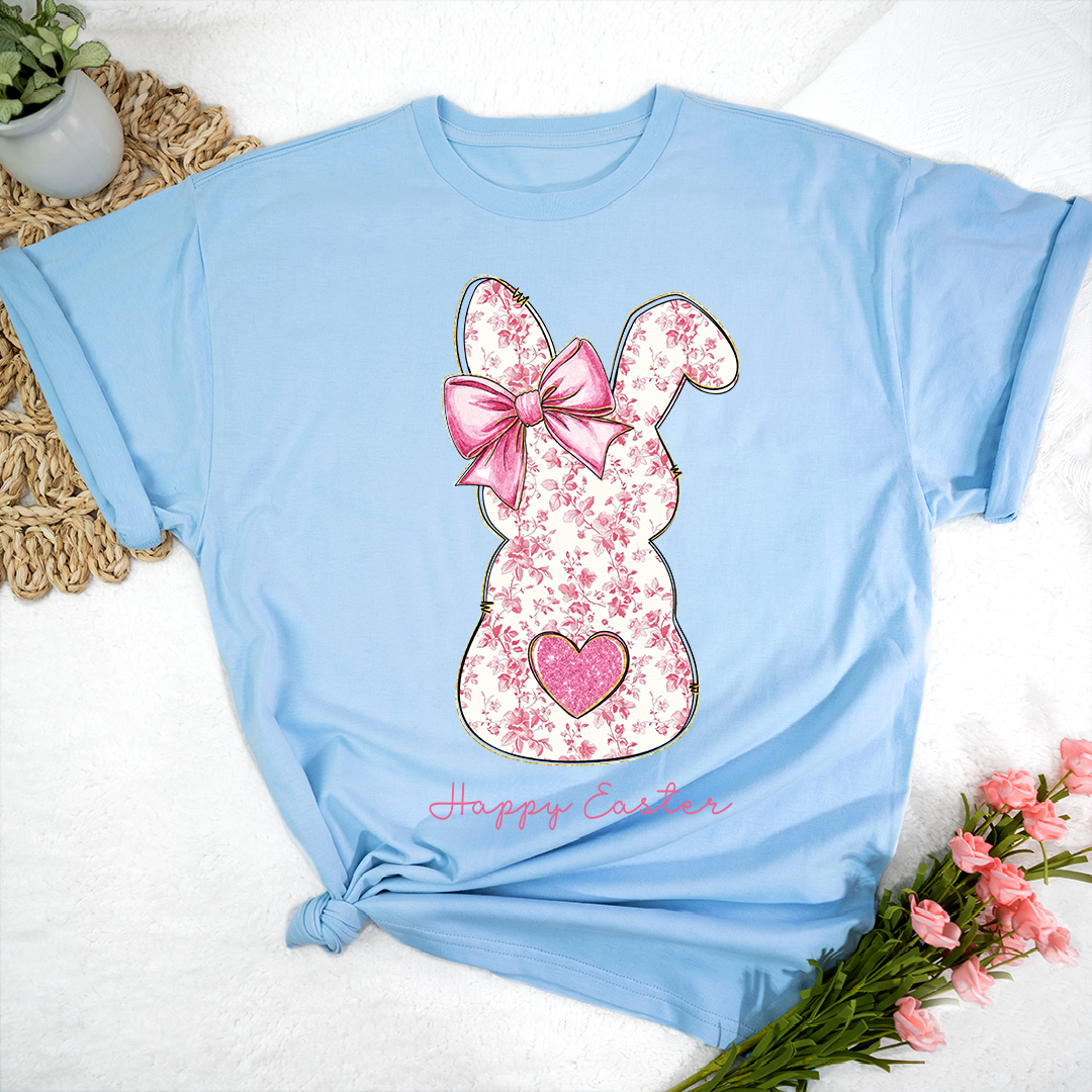Easter Bunny Coquette Bow Gift for Family