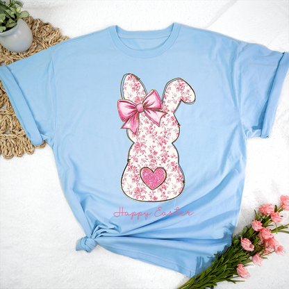 Easter Bunny Coquette Bow Gift for Family